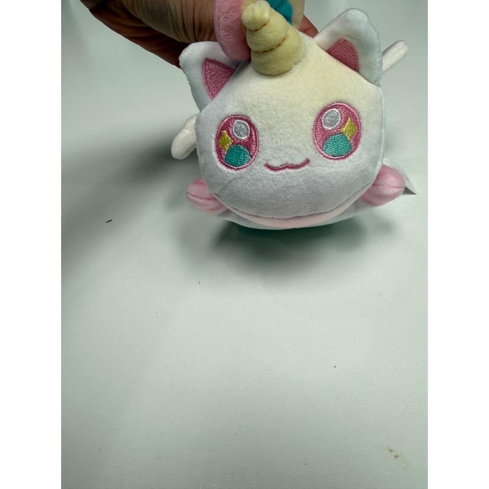 Aphmau MeeMeows Mystery Plush Celestial Cat Unicorn Pink White Yellow Winged